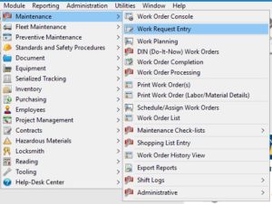 Work Request Entry – Directline Knowledgebase