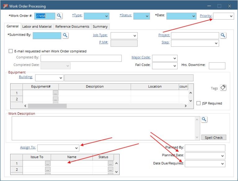 Work Order Processing – Directline Knowledgebase