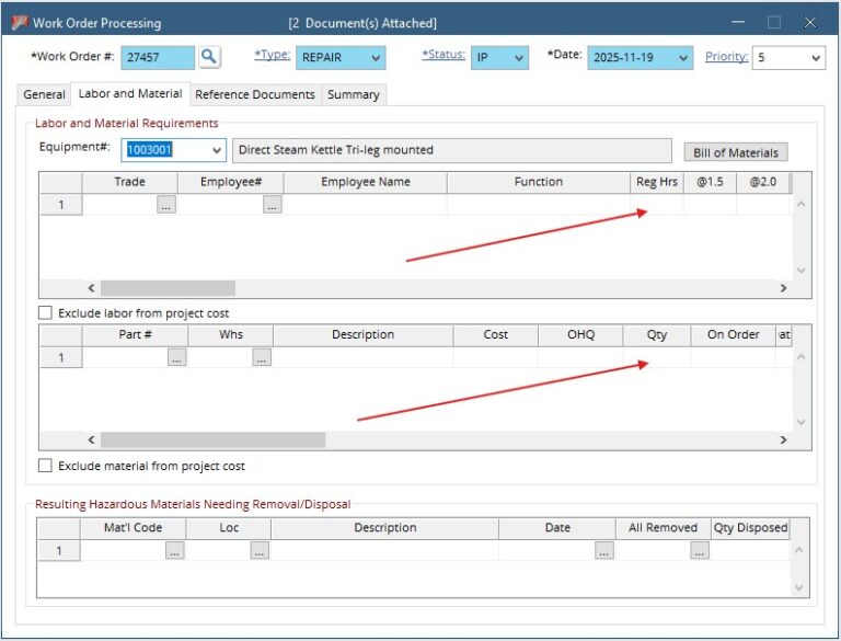 Work Order Processing – Directline Knowledgebase
